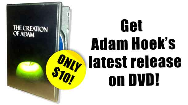 Get Adam's latest release on DVD!  only $10 AUD